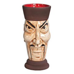 Ceramic Tiki Mug Fu Manchu 12.7oz / 360ml