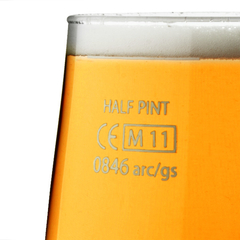 Cervoise Stemmed Beer Glasses 11.3oz LCE at 10oz