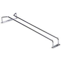 Chrome Glass Hangers 10inch