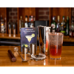 Home Cocktail Set with Cocktail Book