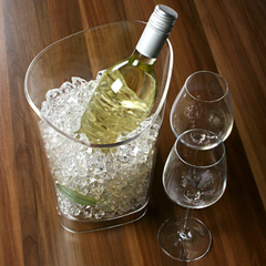 Delta Wine & Champagne Bucket Clear