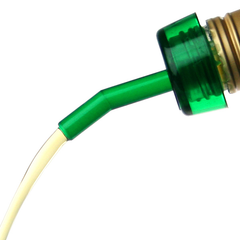 Whisky Freeflow Pourers Collared Green