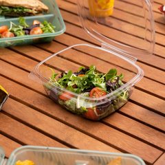 PLA Hinged Deli Container 8oz / 230ml