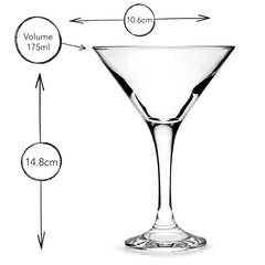 Essence Martini Cocktail Glasses 6.5oz / 175ml