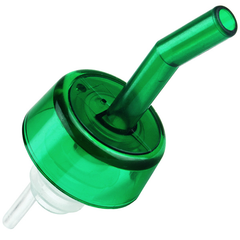 Whisky Freeflow Pourers Collared Green