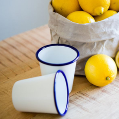 Falcon Enamel Tumbler White 11oz / 310ml