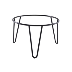 GenWare Black Anti-Slip Hairpin Riser 15cm