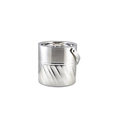 GenWare Stainless Steel Swirl Ice Bucket