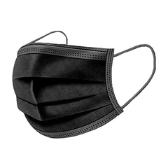 General Use Non Medical 3 Ply Face Mask Black