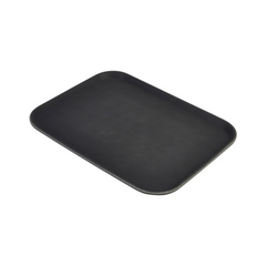 Gengrip Black Rectangular Non-Slip Tray 14 x 18inch