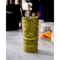 Genware Green Tiki Mug 14oz / 400ml