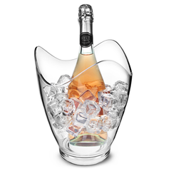 Glacier Acrylic Curve Wine Bucket