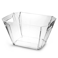 Glacier Acrylic Geometric Wine Bucket