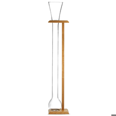 Glass Yard of Ale with Stand 2.5 Litres