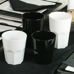 Graniti Plastic Tumblers Black 9.5oz / 270ml