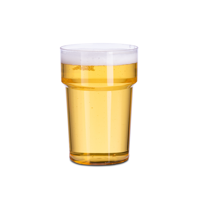 Katerglass Plastic Half Pint Tumblers CE 10oz / 280ml
