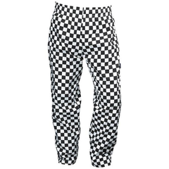 Large Check Black & White Baggies S Size