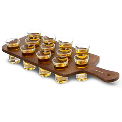 Pine Shot Paddle Board to Hold 12 Shots