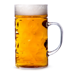 Plastic Beer Stein CE Lined At 1 Pint