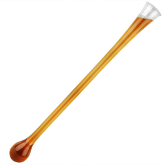 Plastic Yard of Ale Glass with Lid 2.8 Pint