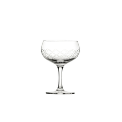 Raffles Diamond Coupe Glasses 5.5oz / 160ml