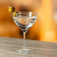 Raffles Diamond Martini Glasses 5.5oz / 160ml