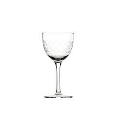 Raffles Diamond Nick and Nora Glasses 6oz / 170ml