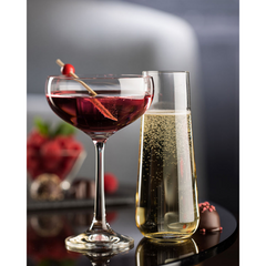 Sandra Stemless Champagne Glasses 8.75oz / 250ml