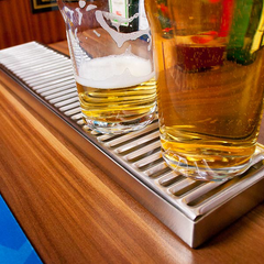 Stainless Steel Long Drip Tray