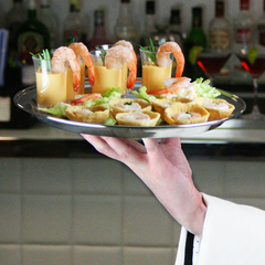 Stainless Steel Waiters Tray 10inch