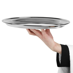 Stainless Steel Waiters Tray 12inch