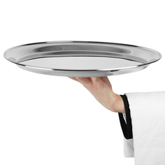 Stainless Steel Waiters Tray 14inch