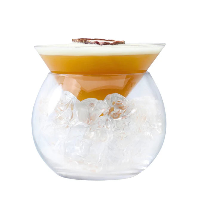 Stemless Martini Chiller Glasses 5.25oz / 150ml