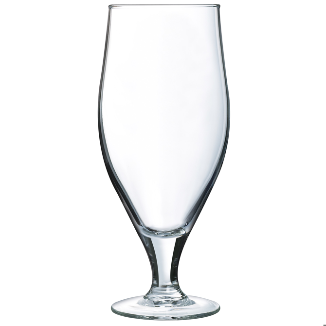 Stuttgart Stemmed Head Booster Beer Glass CE 1 Pint