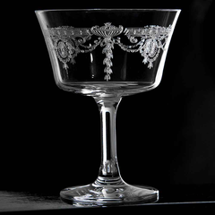 Urban Bar Retro Fizz Gold Rim 1890 Cocktail Glasses 7oz / 200ml