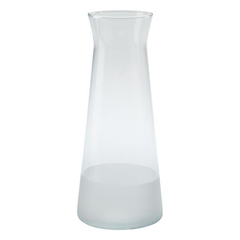 White Frosted Carafe 40oz / 1.145ltr